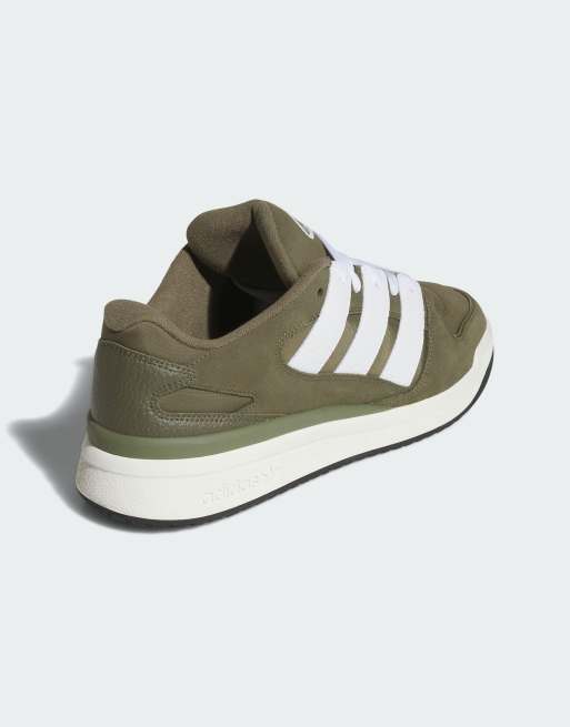 adidas Originals Forum2000 shoes in olive strata / cloud white / c | ASOS