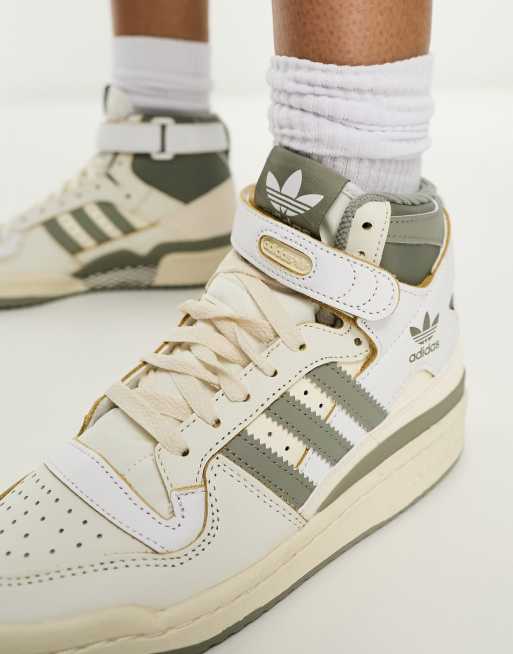 adidas Originals Forum 84 Hi Baskets montantes Blanc cass et gris