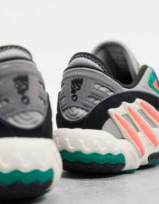 adidas originals fyw 98 trainers in grey