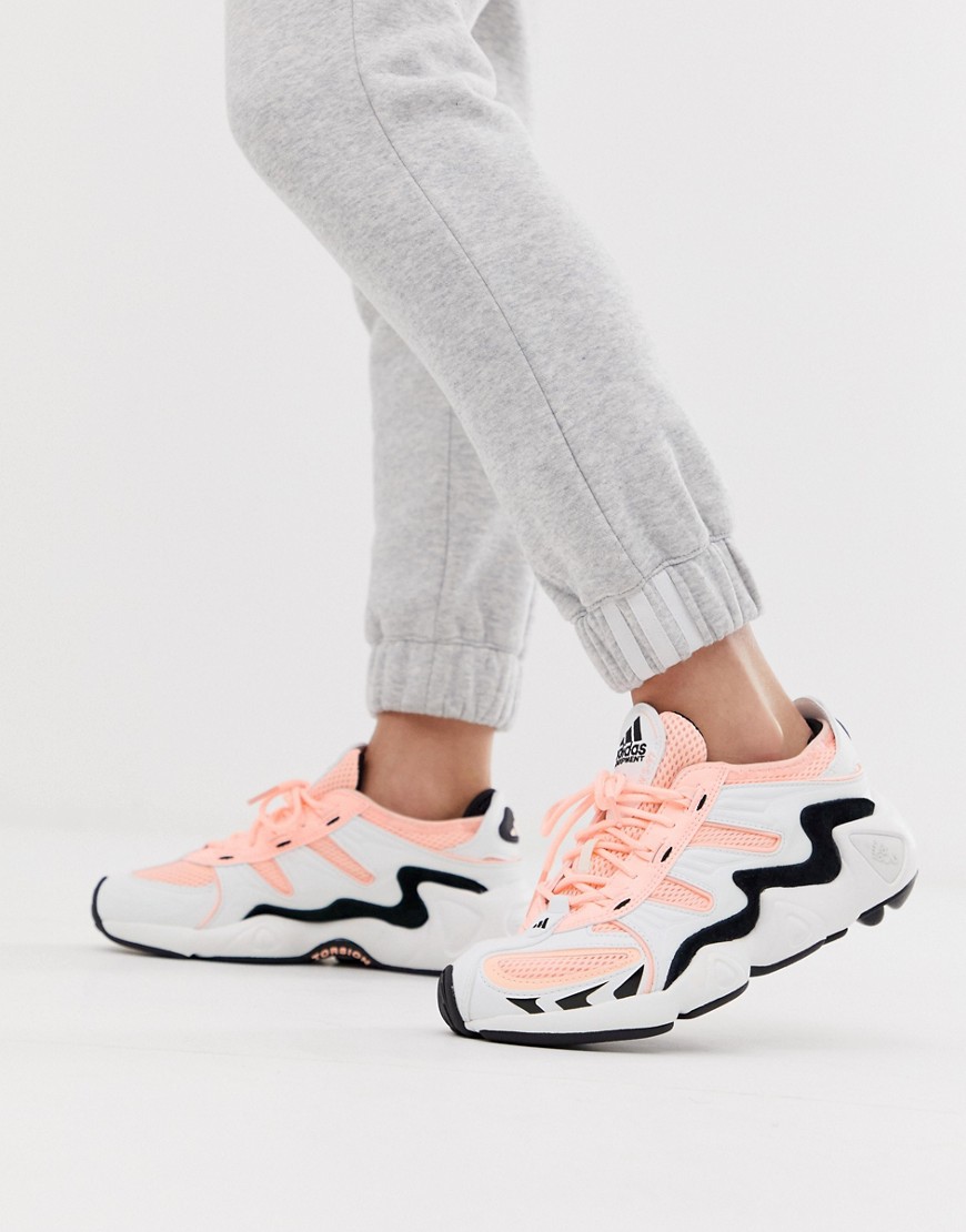 adidas Originals – FYW S-97 – Grå och rosa sneakers