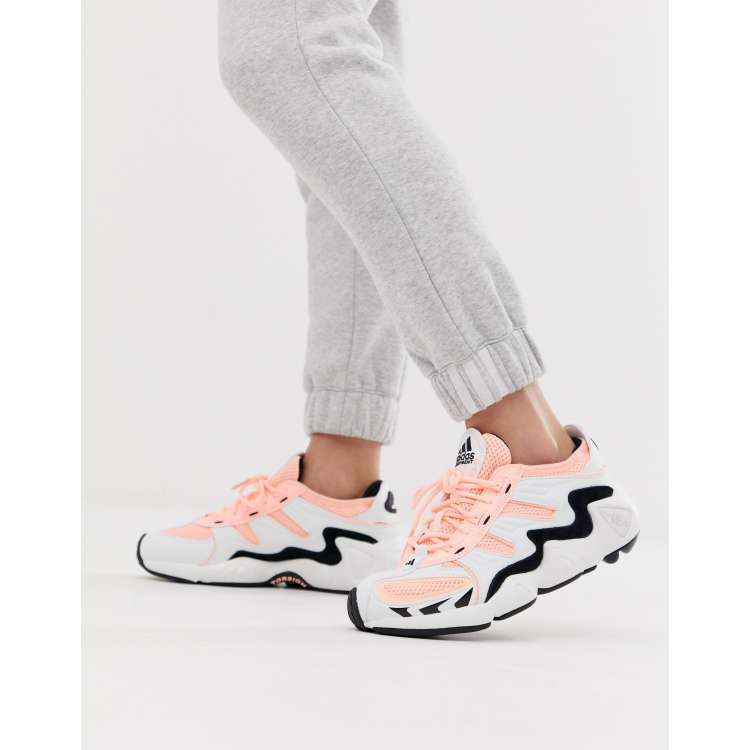 adidas Originals FYW S 97 trainer in pink and grey ASOS