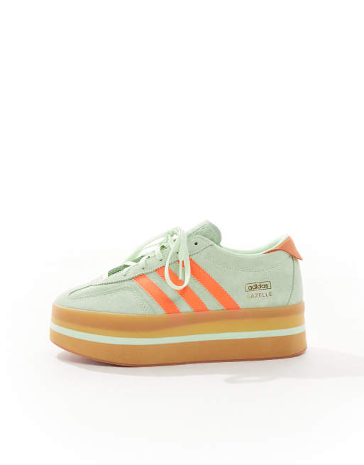 adidas gazelle silver green womens Men's adidas Originals Gazelle Black BB5476 main image 1