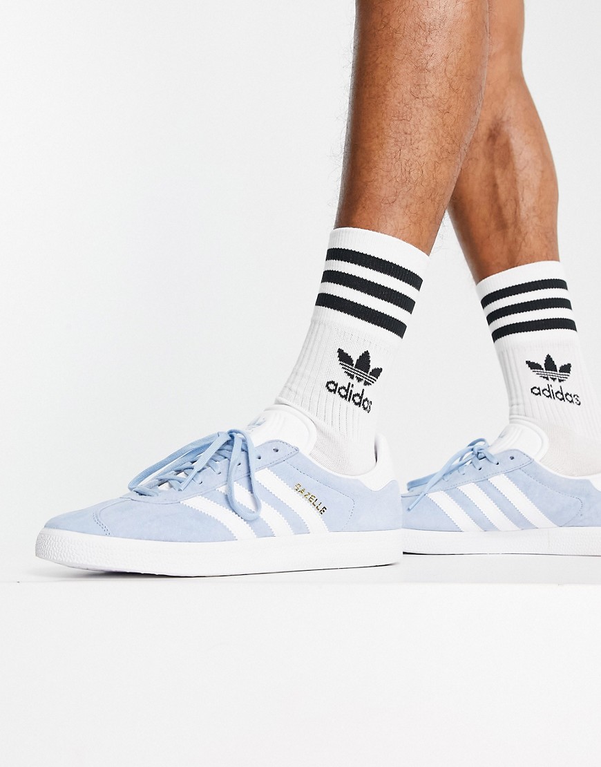 adidas Originals - Gazelle - Baskets - Bleu ciel clair - LBLUE