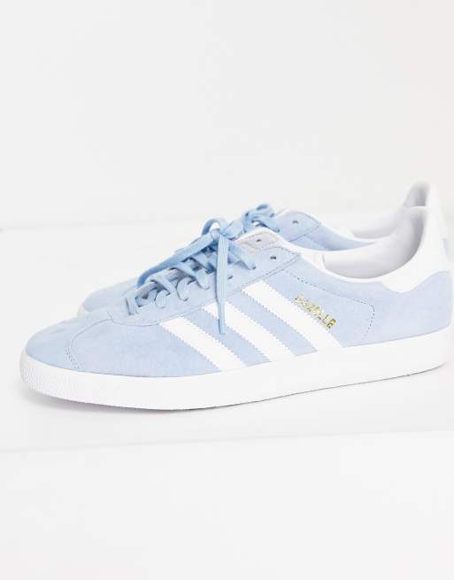 Adidas gazelle femme bleu ciel hot sale