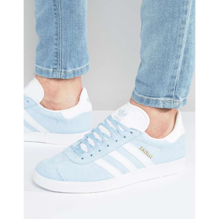 Adidas gazelle bleu ciel on sale femme