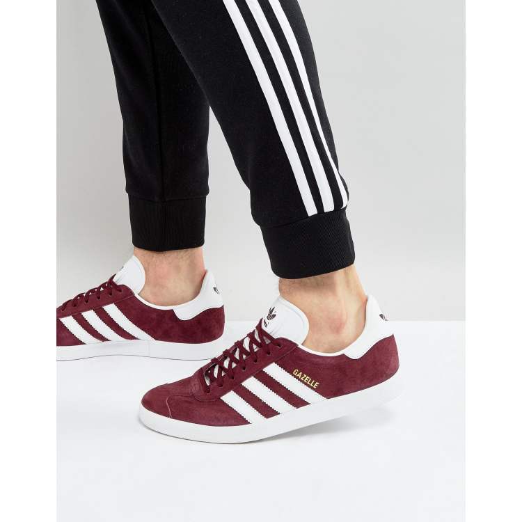 Adidas originals best sale gazelle bordeaux