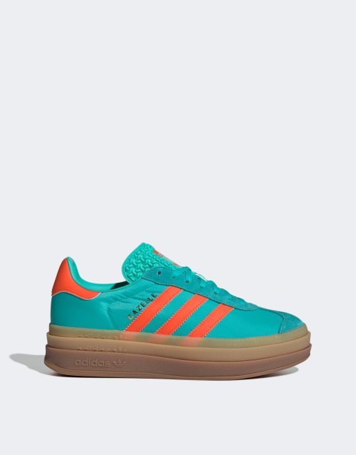 adidas Originals Gazelle Baskets de couleurs vives Vert