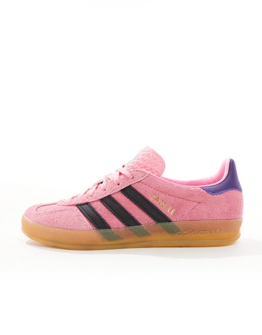 adidas gazelle rose et noir