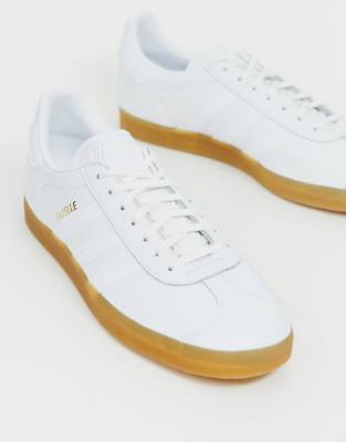 adidas gazelle cuir blanc