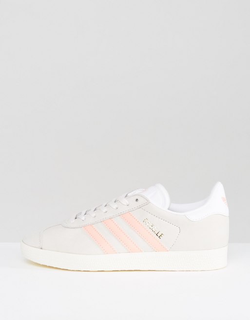 Gazelle adidas shop grise et rose