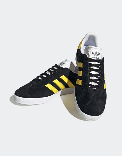 Adidas gazelle clearance noir et jaune