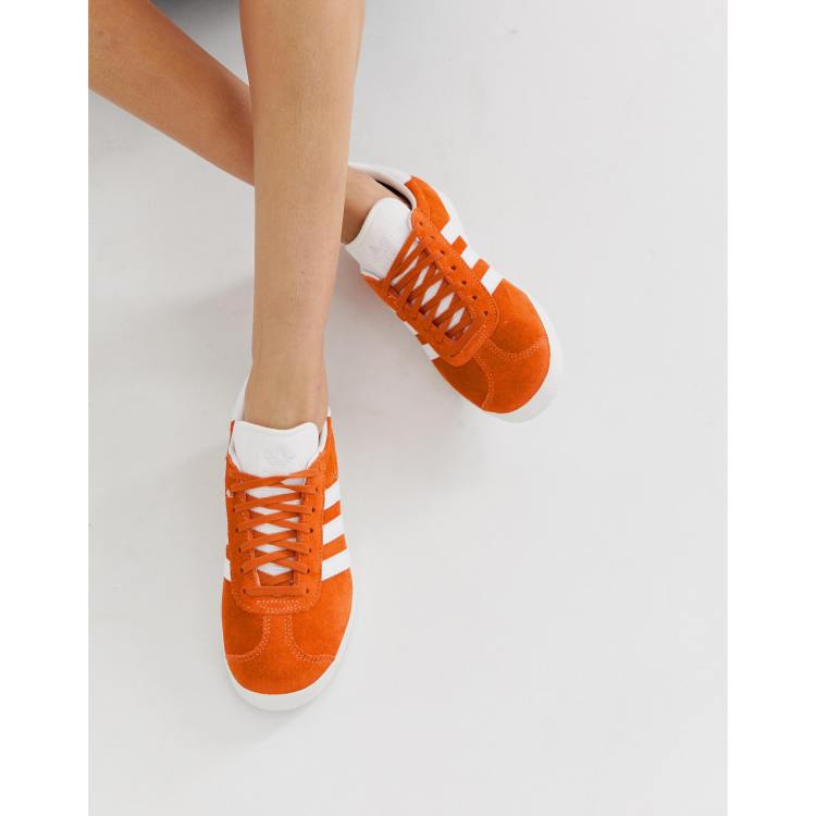 adidas Originals Gazelle Baskets Orange ASOS