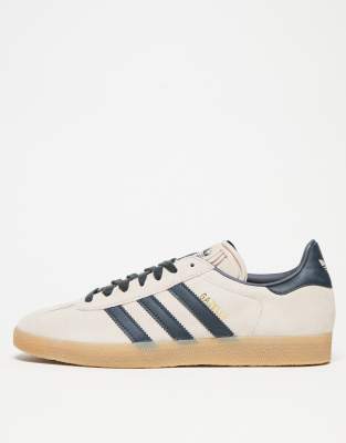 adidas Originals - Gazelle - Baskets - Taupe et indigo