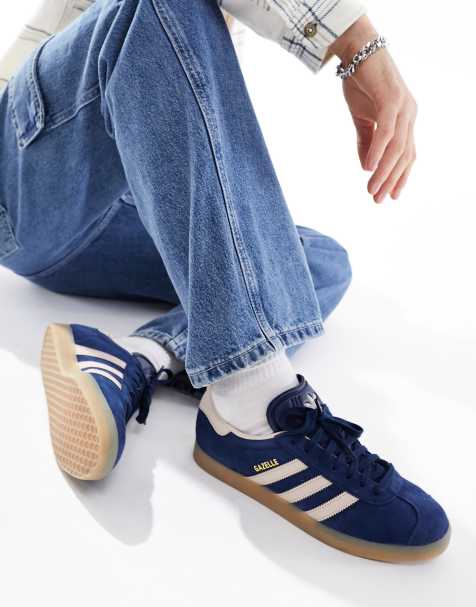 Adidas originals baskets gazelle homme outlet bleu