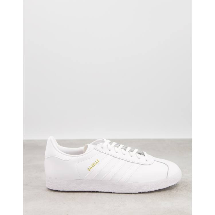 Adidas gazelle outlet blanches