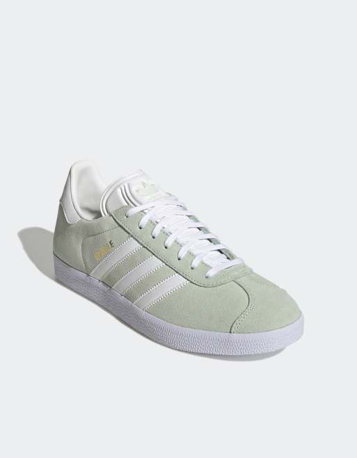 Adidas gazelle cheap vert pale