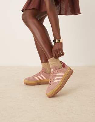 adidas Originals - Gazelle Bold - Baskets à semelle plateforme - Argile chaud-Neutre