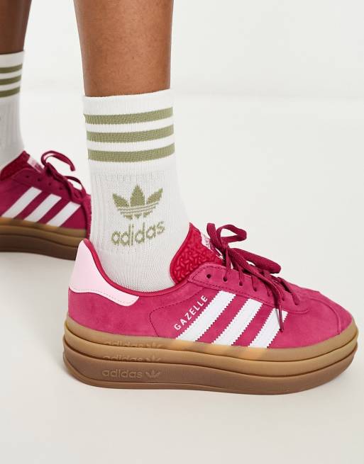 Tenue avec shop gazelle adidas rose