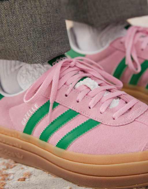 Adidas gazelle clearance femme rose pastel