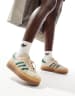 adidas Originals Gazelle Bold platform trainers in cream and