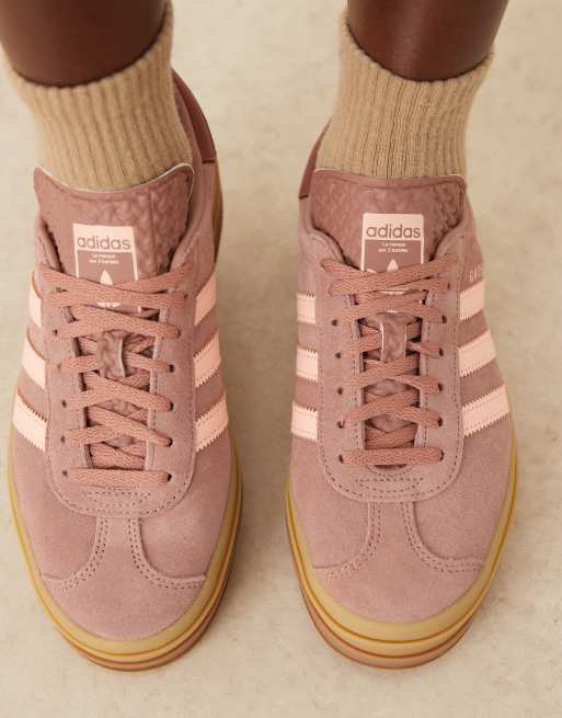 adidas Originals Gazelle Bold platform trainers in warm clay | ASOS