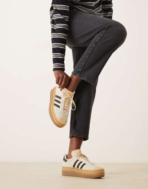 adidas Originals – Gazelle Bold – Sneaker in Creme und Schwarz, 5 von 5