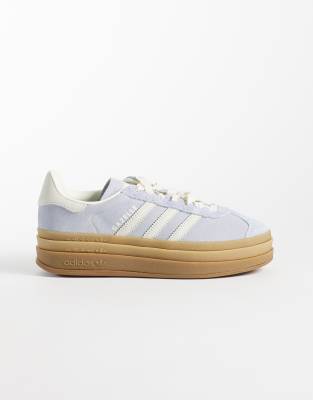 adidas Originals Gazelle Bold sneakers in baby blue