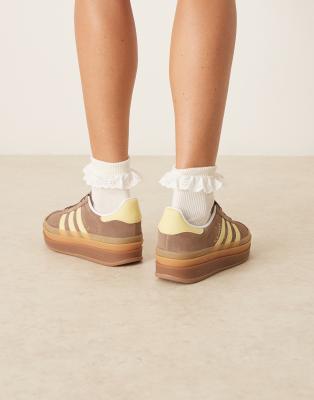 adidas gazelle silver green womens adidas Gazelle Bold - GS