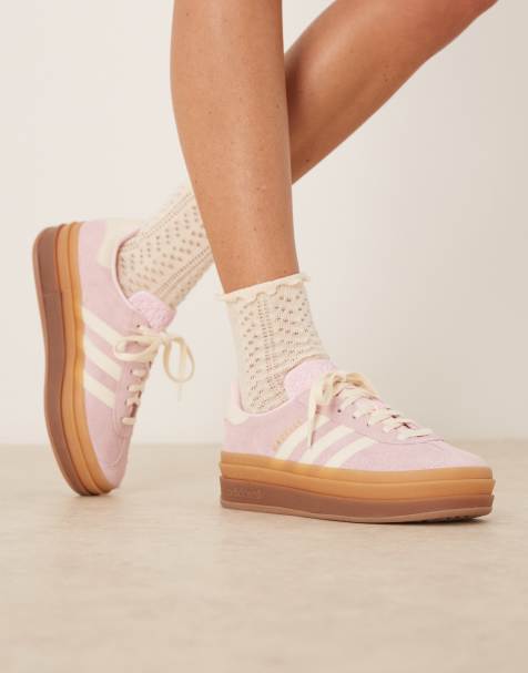 adidas Originals Gazelle Bold sneakers in light pink - view 1