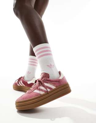 adidas Originals Gazelle Bold sneakers in pink