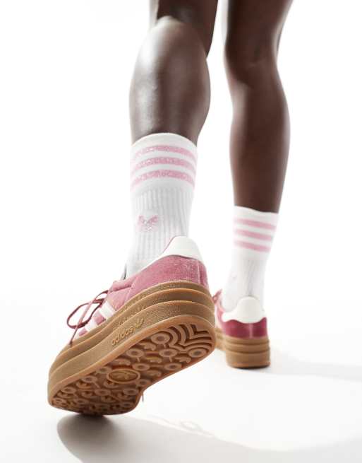 adidas Originals Gazelle Bold sneakers in pink