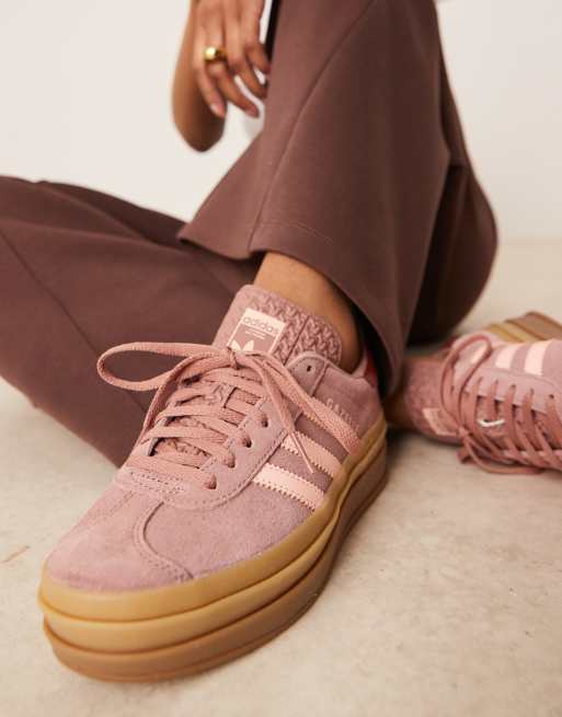 adidas Originals Gazelle Bold sneakers in pink