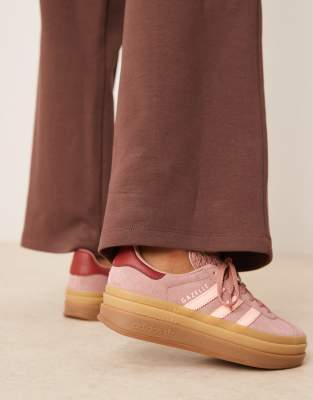 adidas Originals Gazelle Bold sneakers in pink