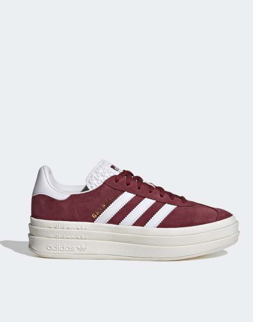 adidas originals Gazelle - Bold - Sneakers in rood met wit