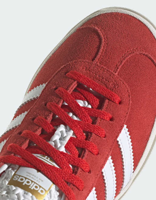 adidas gazelle silver green womens Adidas Gazelle Bold In Burgundy For Women