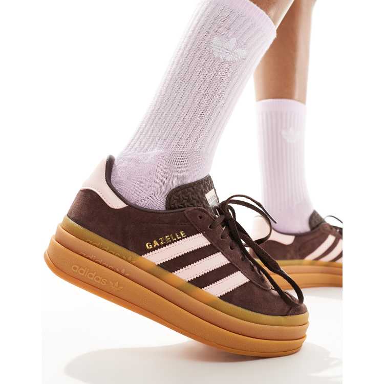 Adidas gazelle bruin shop