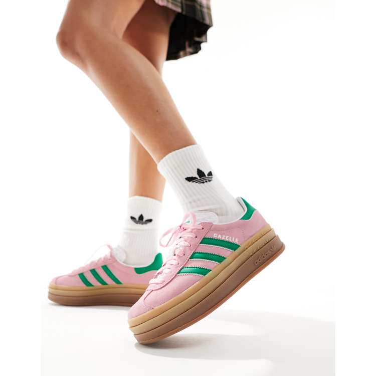 Green and pink adidas best sale