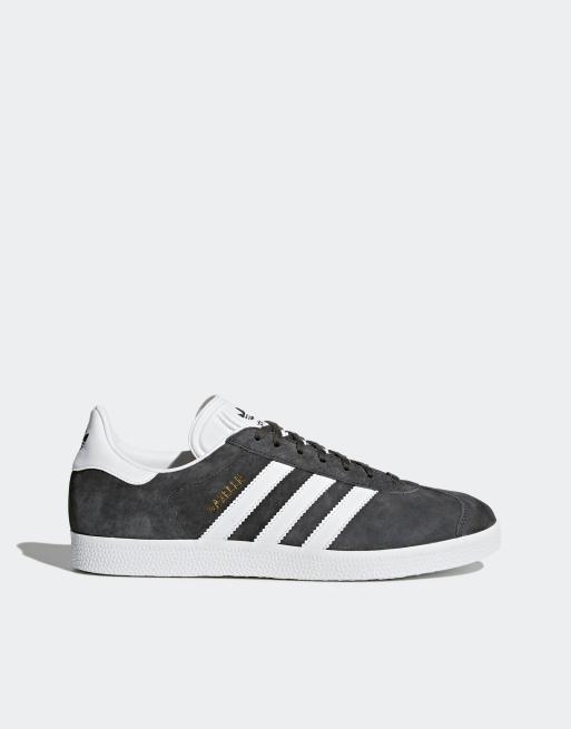 adidas Originals – Gazelle – Ciemnoszare buty sportowe