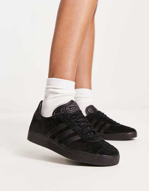 adidas Originals – Gazelle – Czarne buty sportowe - view 1