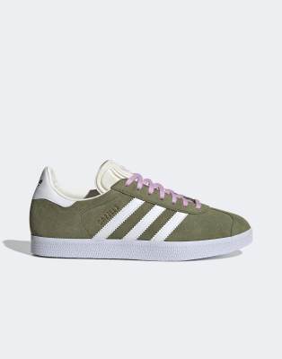 adidas Originals – Gazelle – Grüne Sneaker | ASOS