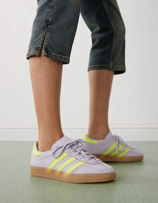 adidas Originals - Gazelle - Hallensneaker in Flieder-Lila