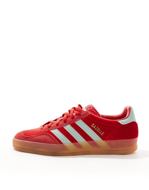 Adidas gazelle bleu rouge hotsell