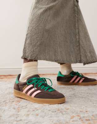 adidas Originals - Gazelle Indoor - Baskets - Marron/rose