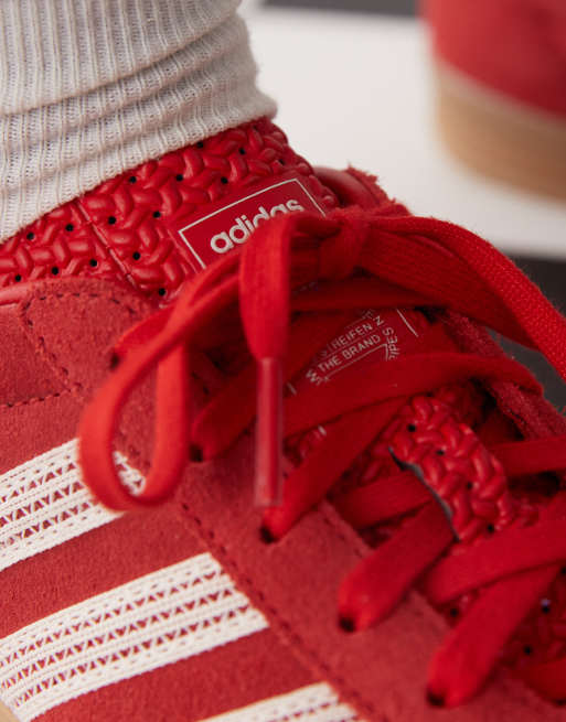 adidas gazelle silver green womens adidas Gazelle Indoor Active Maroon main image 1