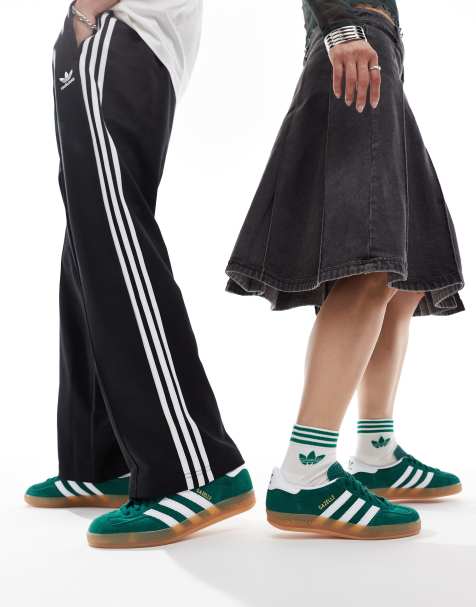 adidas gazelle boost green yellow shoes basketball