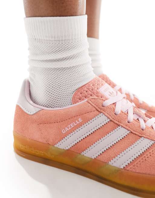 Orange adidas Originals Gazelle Indoor