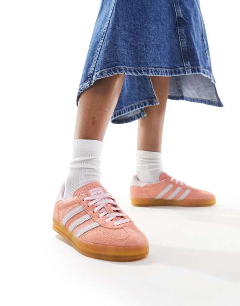 adidas Originals – Gazelle Indoor – Jasnoróżowe buty sportowe - view 1