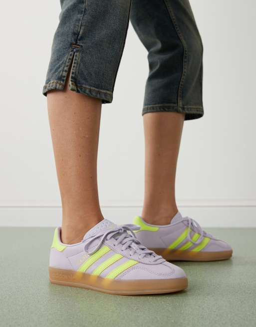adidas Originals – Gazelle Indoor – Lila sneakers