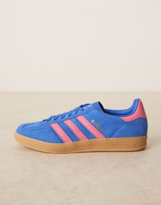 adidas gazelle silver green womens Adidas Gazelle Indoor Clear Pink Lucid Blue  Coproom