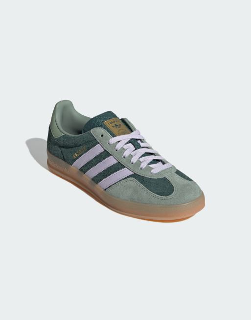 adidas Originals Gazelle Indoor Sneaker in Grun